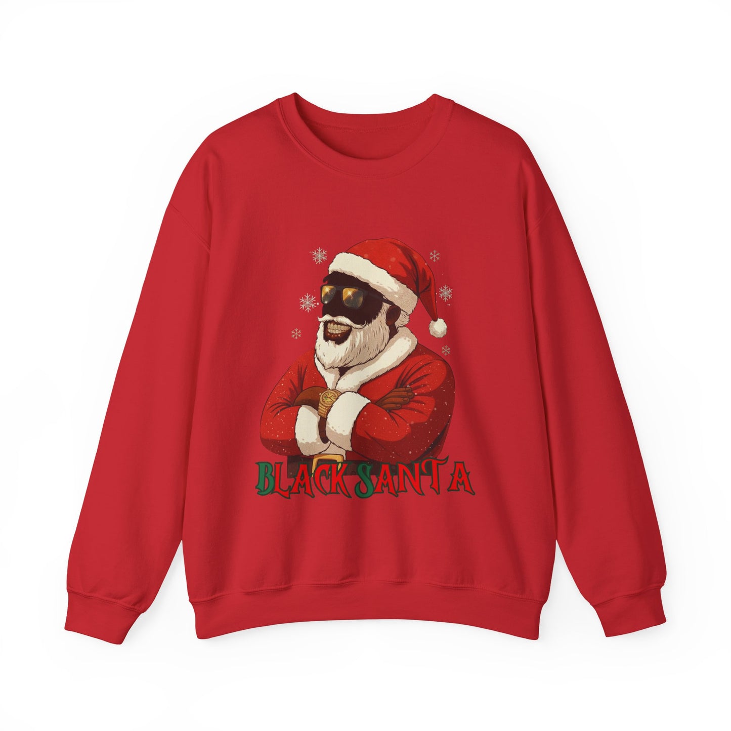 Black Santa Sweatshirt