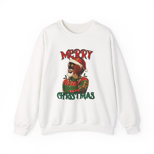 Merry Christmas Streetwear Crewneck – Holiday Edition