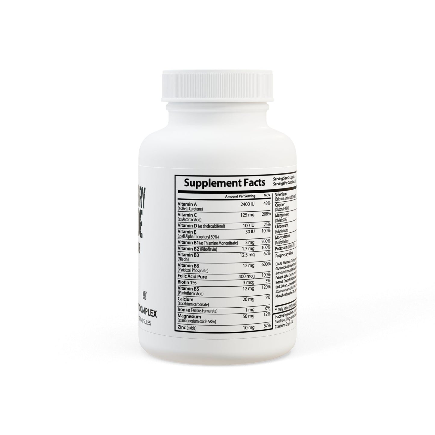 Brain Support Complex Supplement (60 Capsules)