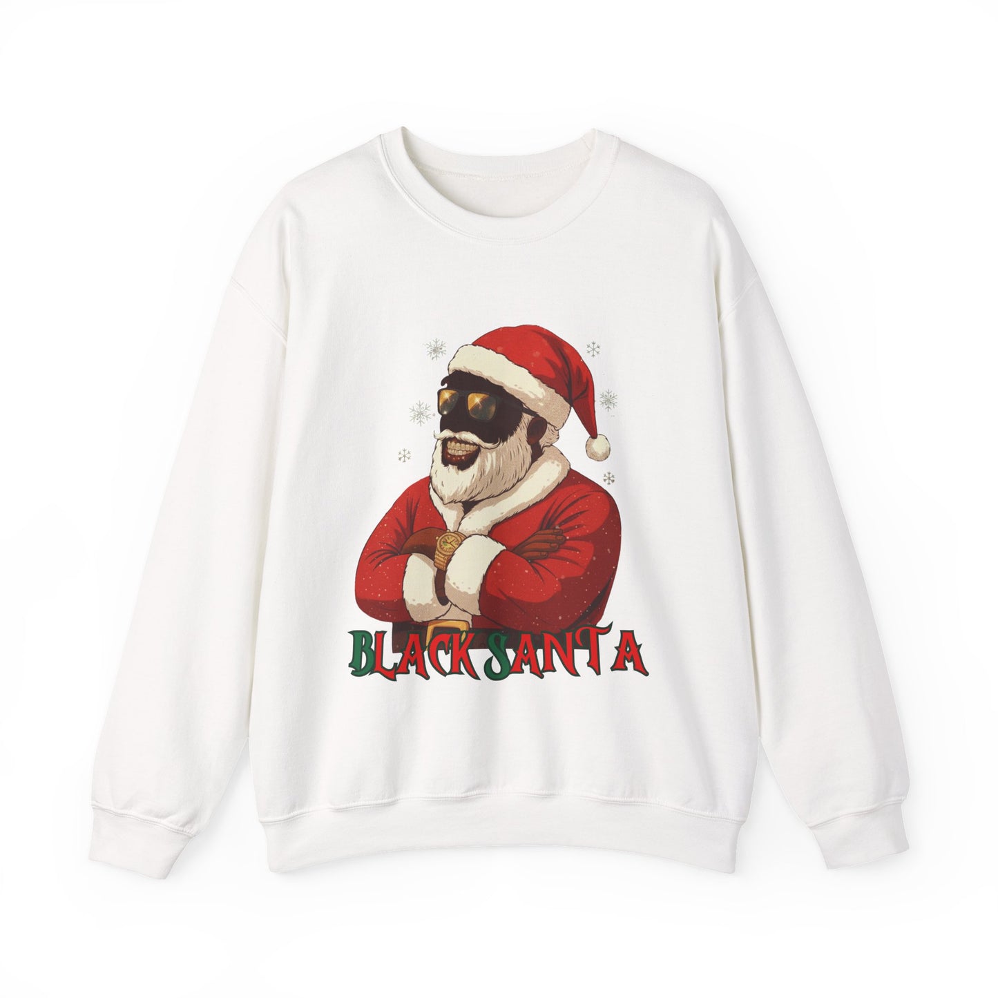 Black Santa Sweatshirt