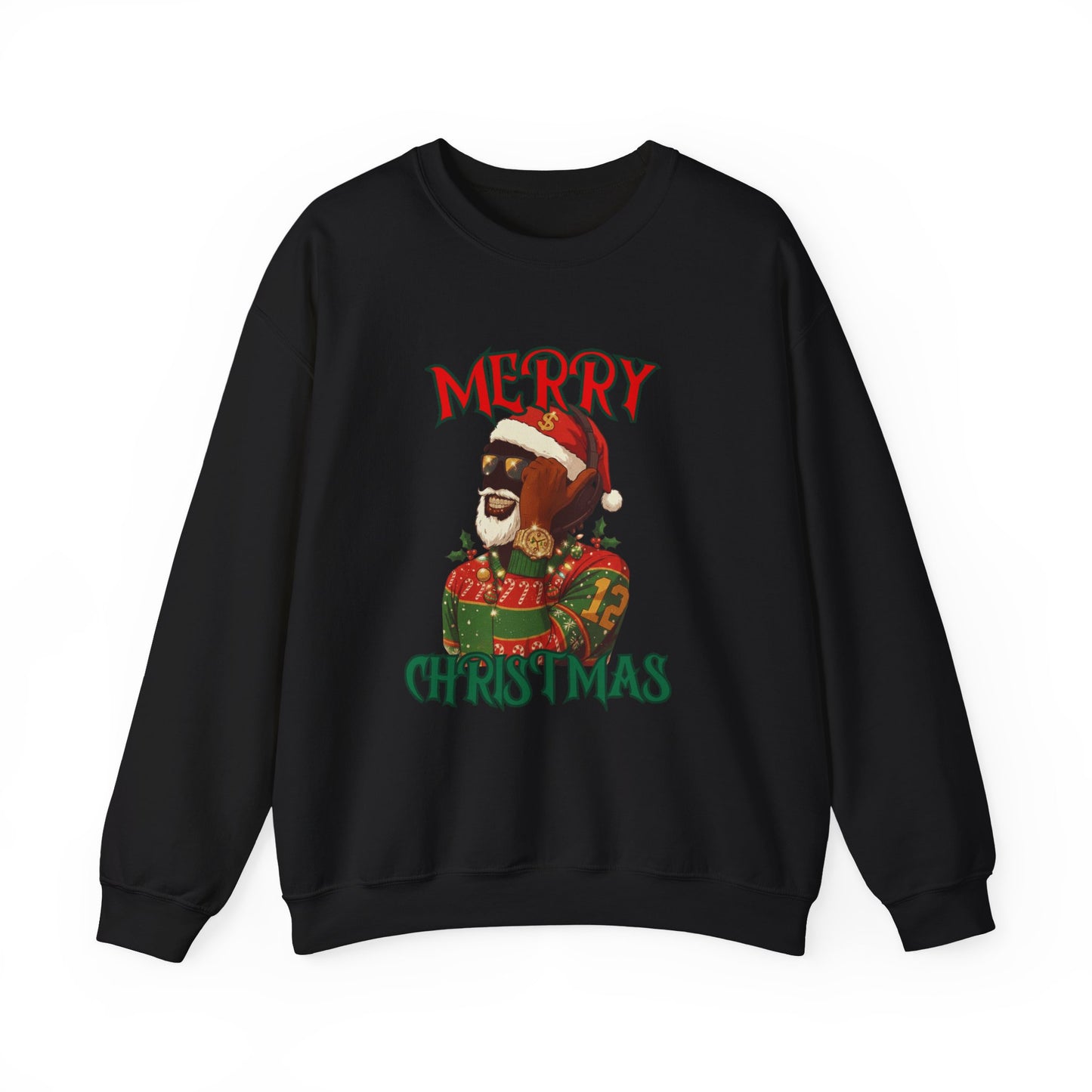 Merry Christmas Streetwear Crewneck – Holiday Edition