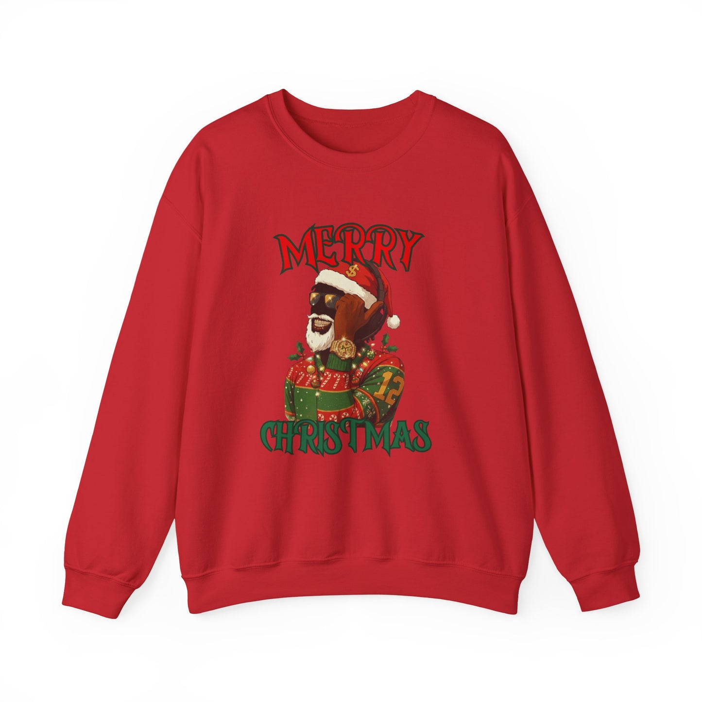 Merry Christmas Streetwear Crewneck – Holiday Edition