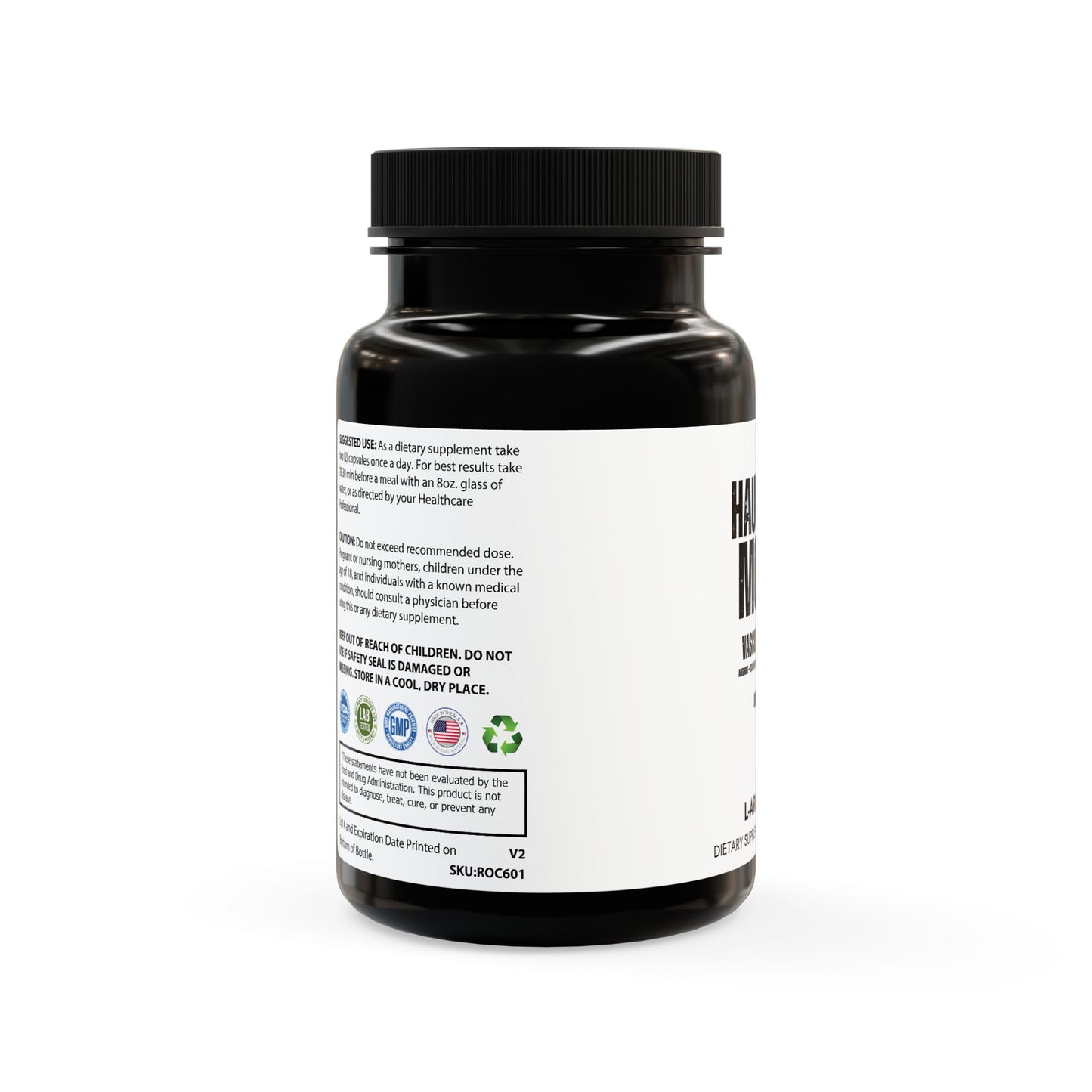 L-Arginine Supplement (60 Capsules)