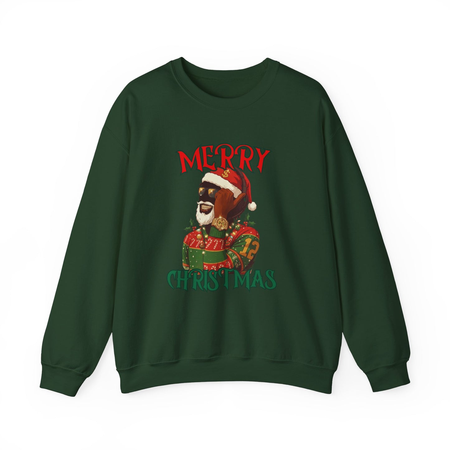 Merry Christmas Streetwear Crewneck – Holiday Edition
