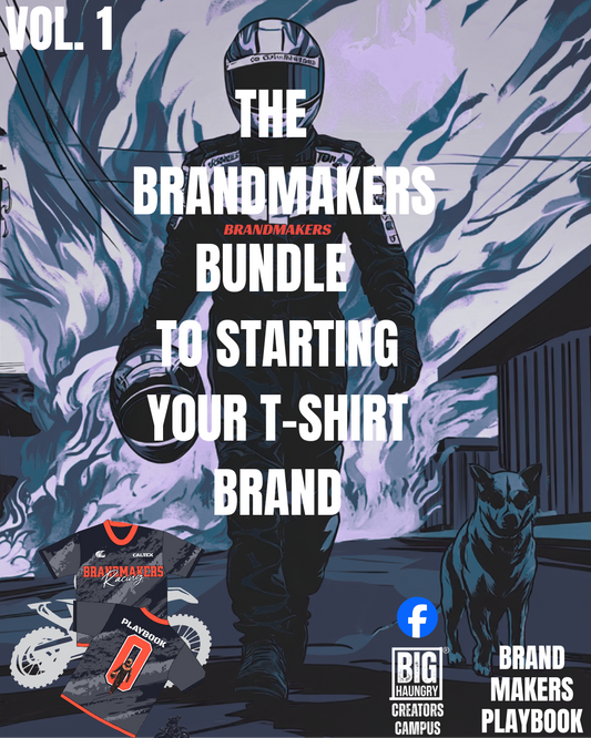 BrandMaker Starter Bundle – Learn It. Design It. Launch Your Clothing Brand Today.