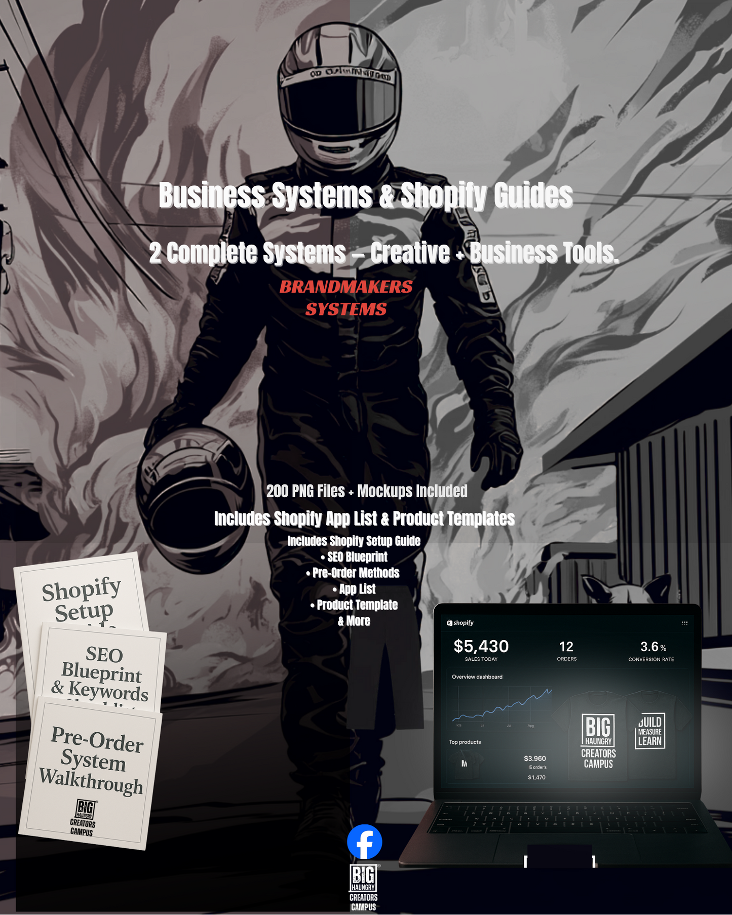 Legendary Brand Starter System — 2 Complete Systems in One Download (200 PNGs + Vendor & Mockup Bonus)